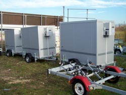 Frigorifiques Cool Trailer - simple ou double essieux - 4 béquilles stabilisatrices_3