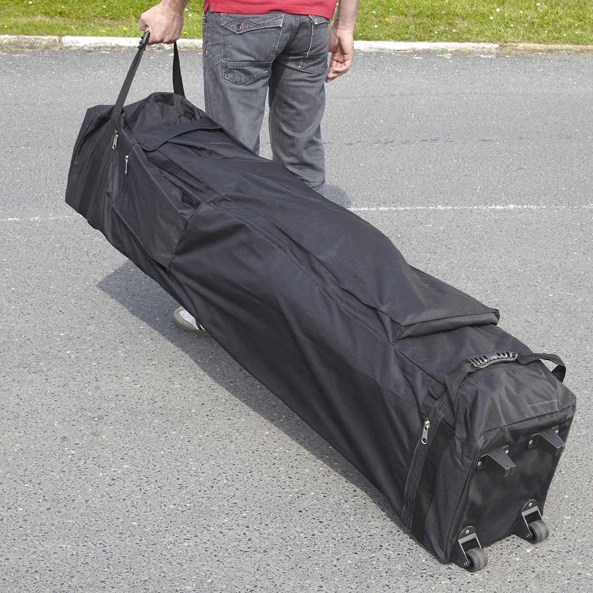 Pack tente pliante de stockage 3x3m - Aluminium 40mm - Bâche 300g/m² - Imperméable et anti-UV_3