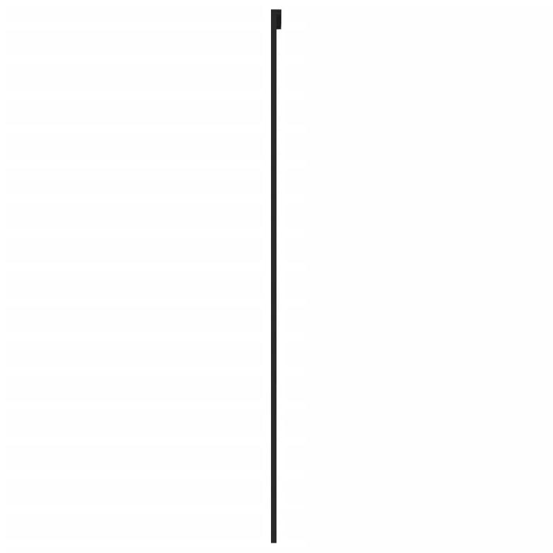 Vidaxl porte coulissante noir 102,5x205 cm verre trempé aluminium 155200_3