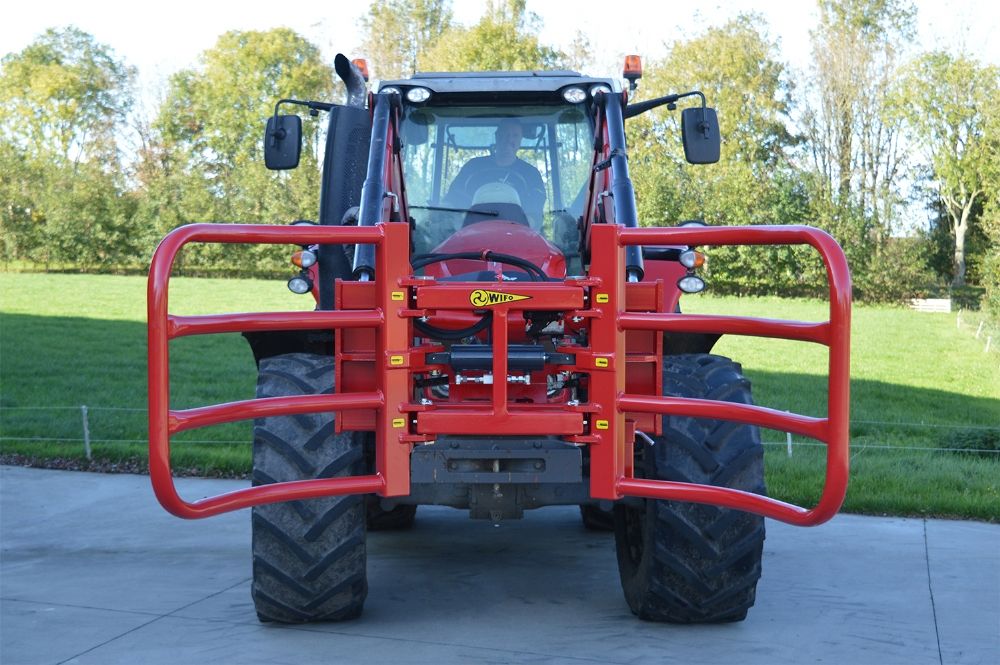 BKP - Pince à balle pour balles rondes Wifo - 250 kg - 1500 kg capacité maximale - bras tubulaires ergonomiques_3