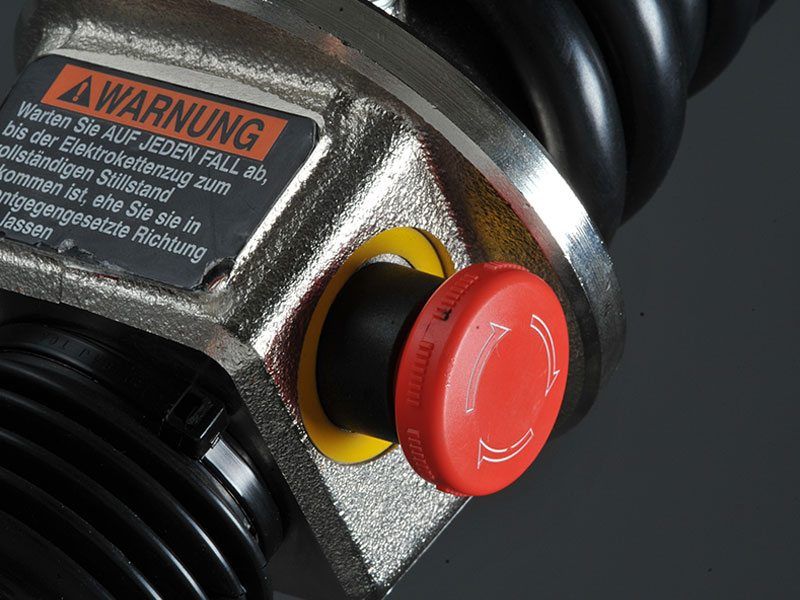 Palan électrique à chaîne KITO EDC - capacité 60 à 240 kg - bi-vitesses - aluminium résistant_3