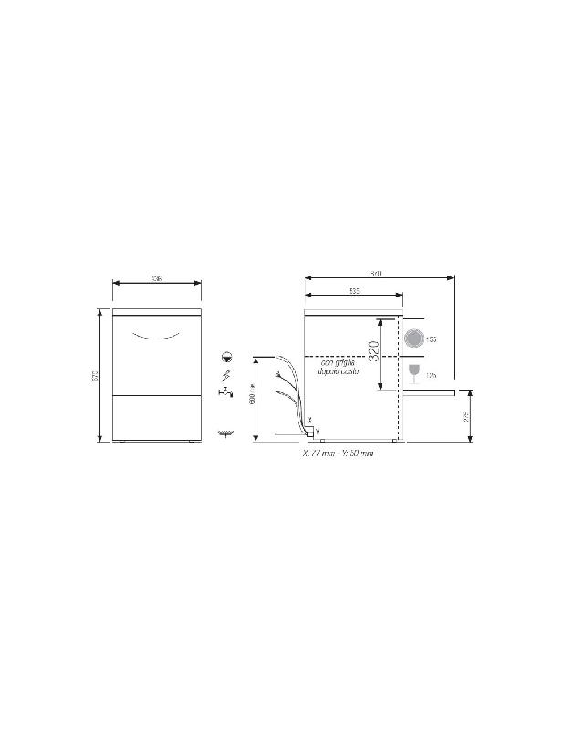 Lave-verres - Panier 39x39 cm - Acier inoxydable - Technologie brevetée EWT® et EDS® - Référence FAST139V1_3