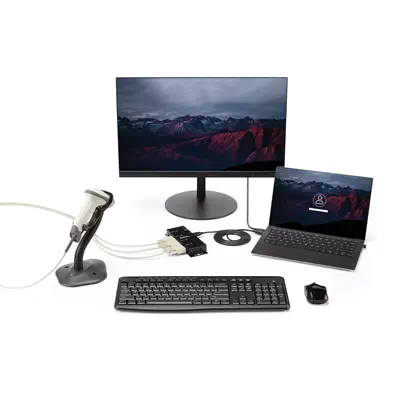 StarTech Hub adaptateur USB vers série DB9 RS232 4 ports _3