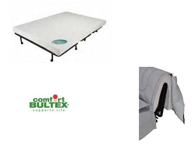 Banquette BZ Bortola convertible 140x190 cm - Matelas confort Bultex 12 cm - Fabrication française_3
