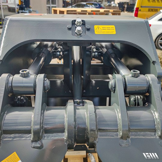 Benne preneuse Série GMBOT2 - grande capacité, double vérins, structure renforcée en FE 510_3