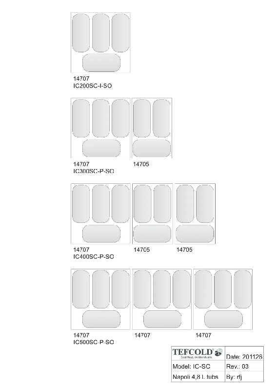 Congélateur vitré de crème glacée IC201SC+SO (191 / 165 L) blanc TEFCOLD_3