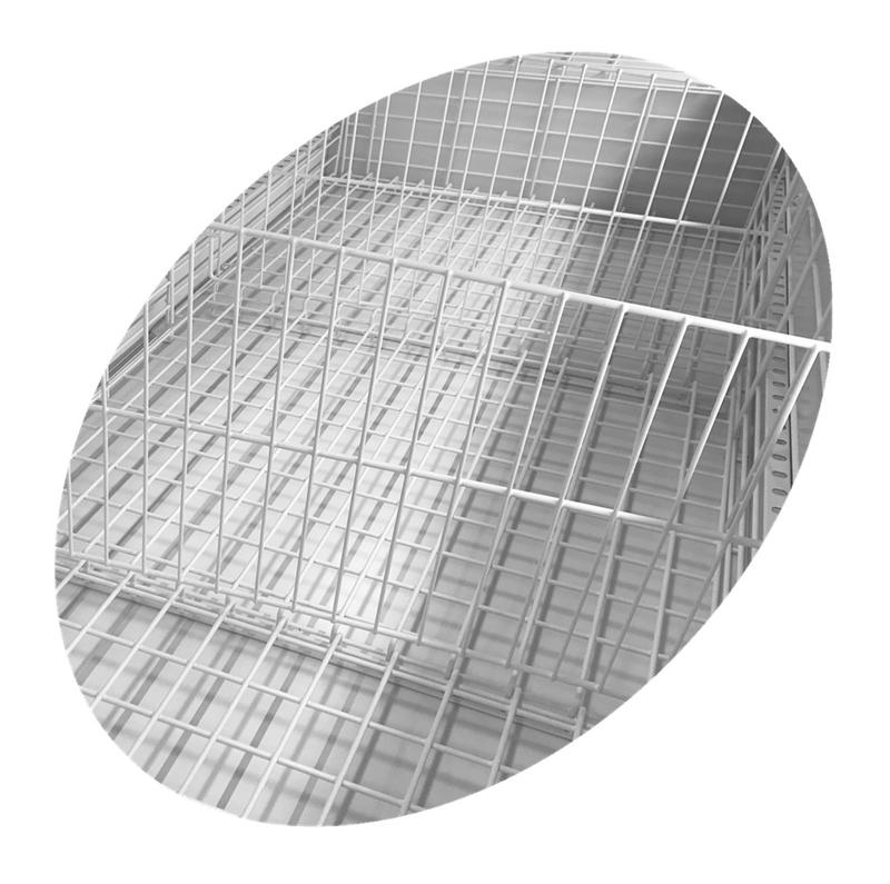 Réfrigérateur / congélateur de supermarché SHALLOW 250 - double température, vitrage de sécurité, 1030 L volume brut_3