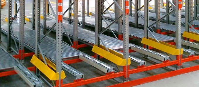 Rayonnage dynamique pour palettes - Esnova Racks S.A - Système de stockage pour flux optimal_3