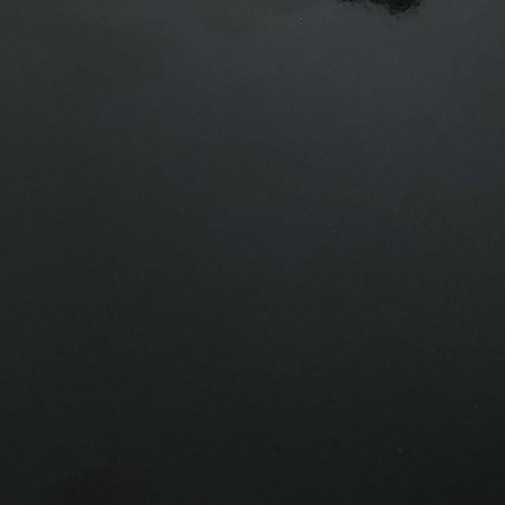 Bibliothèque avec porte coulissante Mito - MDD - Noir brillant, Sycomore clair_3