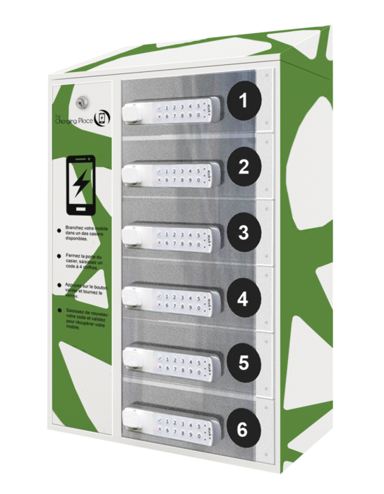 Borne de recharge téléphones portables, tablettes classic mini_4