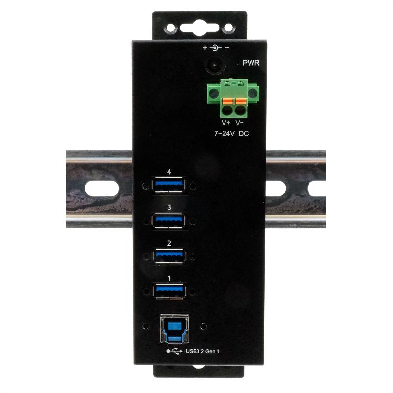 EXSYS EX-1186HMVS-2 Hub USB 3.2 Gen1 à 4 ports, protection de surtension 15KV ESD_3