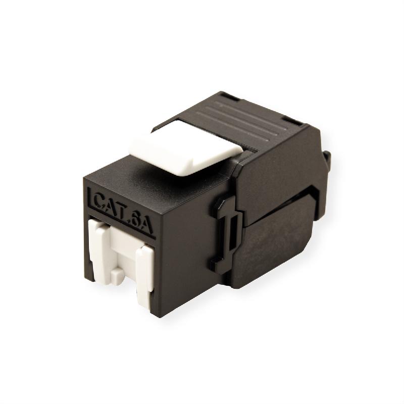 ROLINE Keystone Cat.6A (Classe EA), RJ-45, non-blindé, sans outil, noir_3