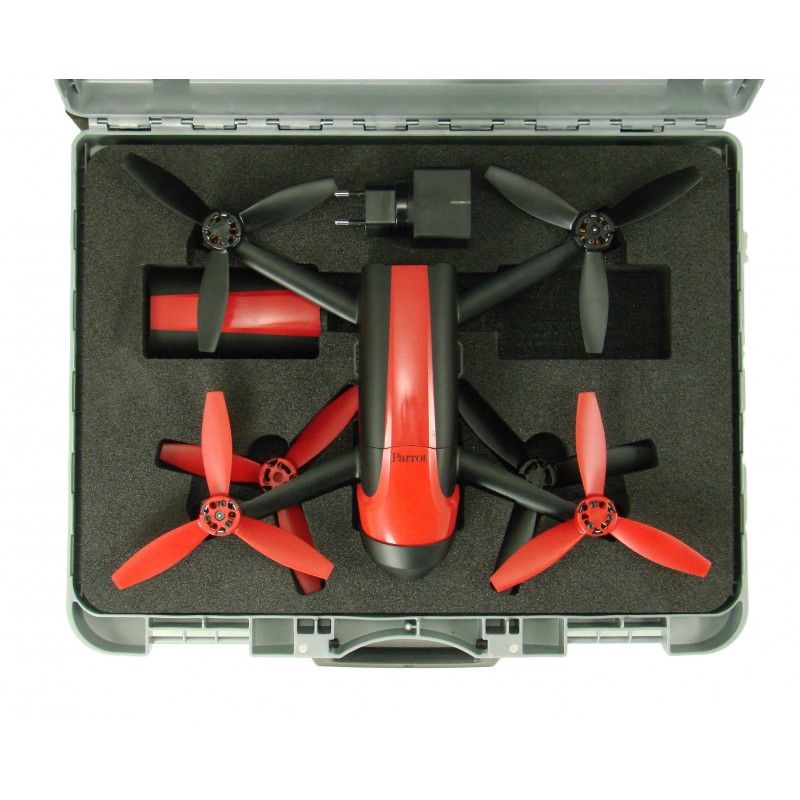 Parrot Bebop 2 - Malette de rangement pour drone - Caltech - plastique - VP-BEBOP2 - mousse haute densité_3