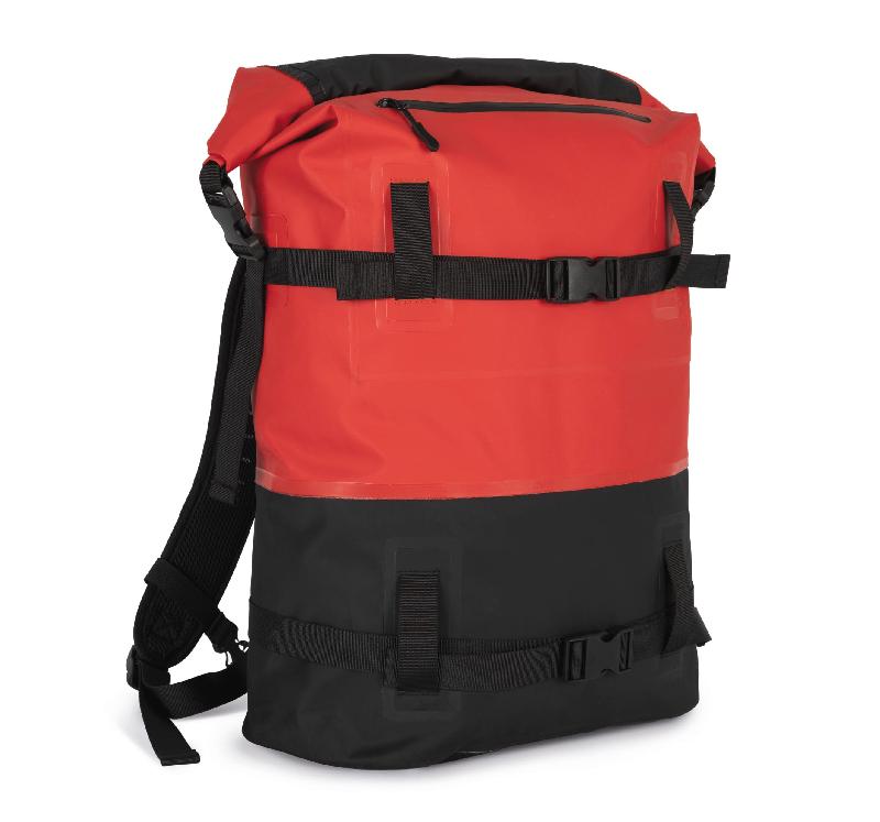 Sac à dos imperméable - Sangles de compression - Fermeture roll-top - Réf: KI0187_3