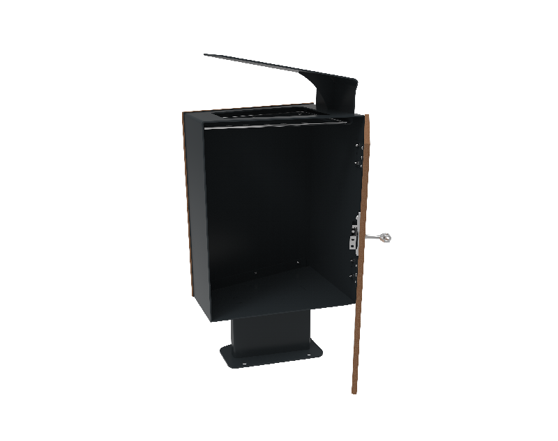 Corbeille - Viléo 60L en HPL_3