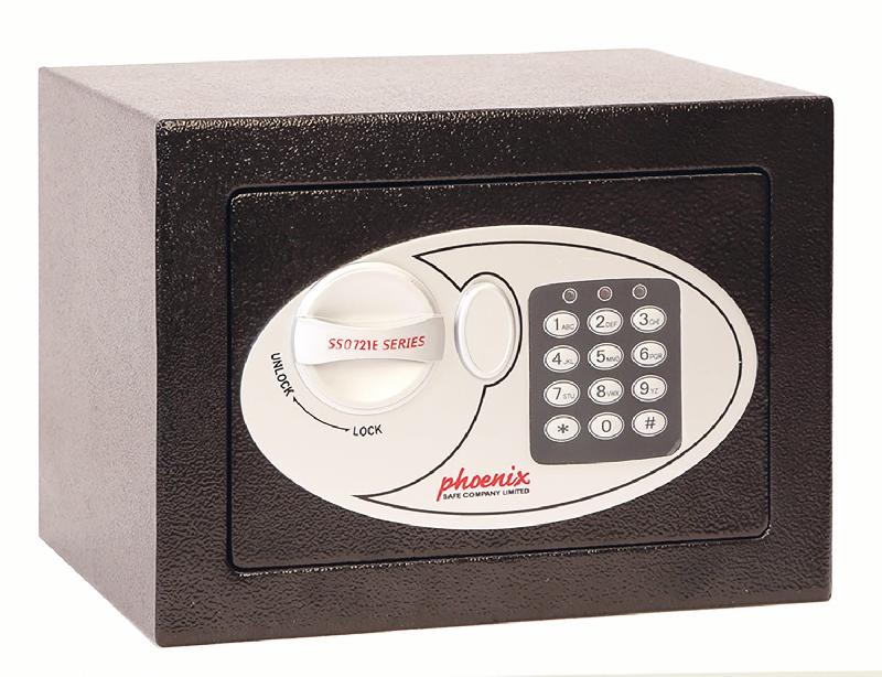 Coffre-fort de sécurité compact pour bureau et maison - 4 L - PHOENIX SS0721 - serrure électronique_3