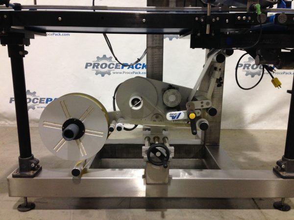 Étiqueteuse automatique industrielle DuoLabel - étiqueteuse standard dessus-dessous - Procepack - jusqu'à 100 ppm_3