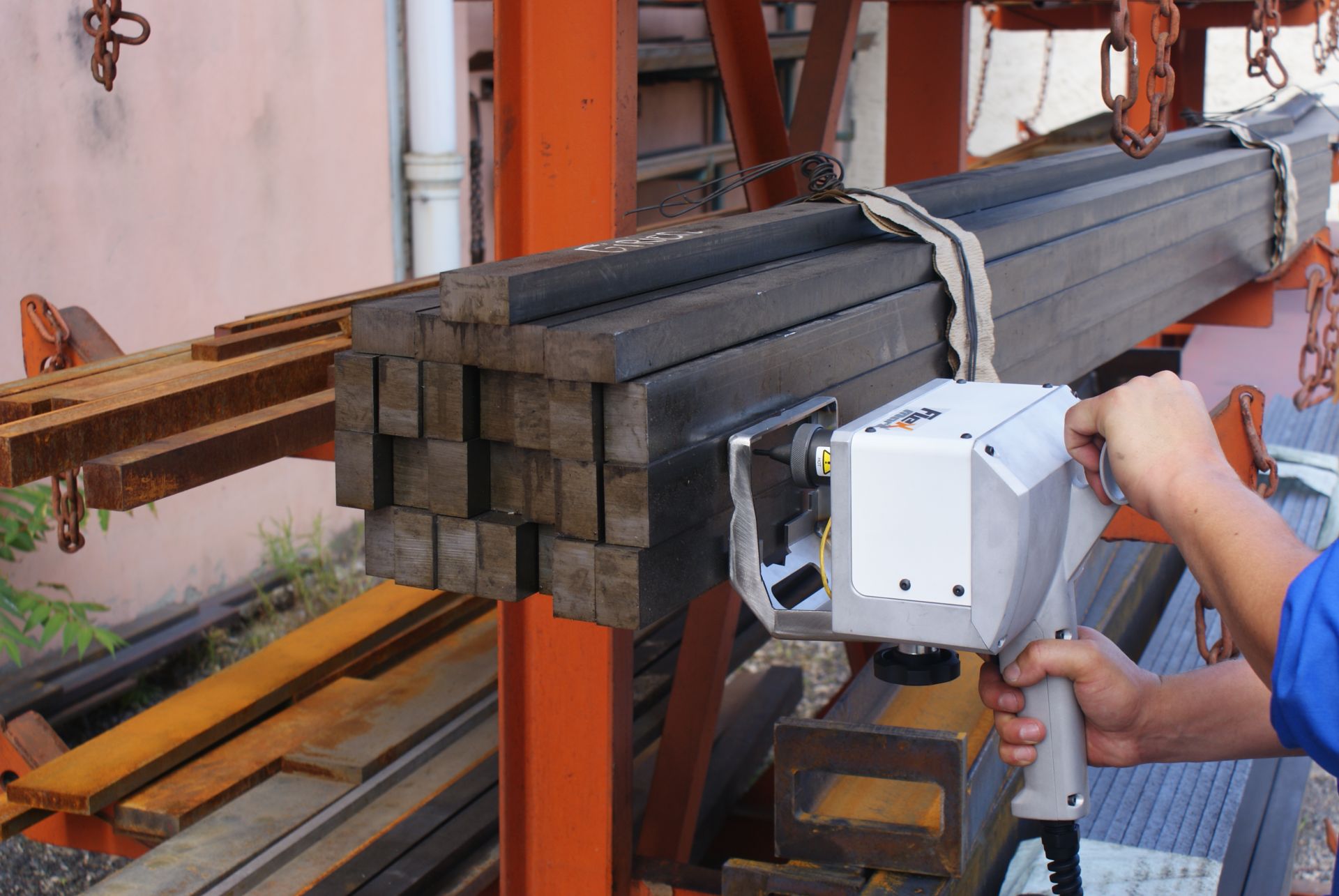 Machine de marquage Flexmark mixte - modèle établi et portable - fonction IDI Mark_3