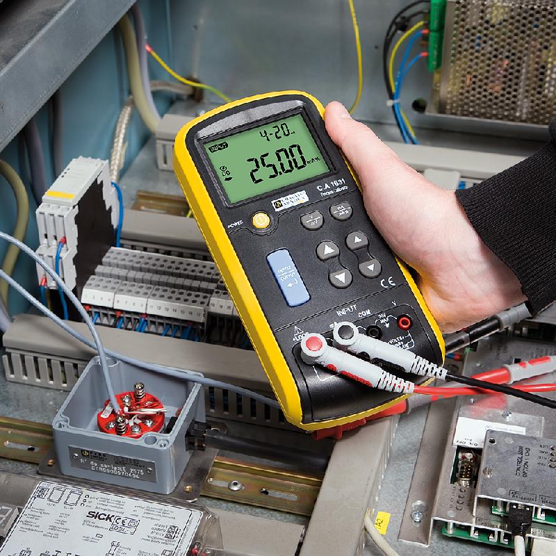 P01654402 - Calibrateur de boucle tension/courant CA 1631 - 20 V / 24 mA - Compact et précis_3