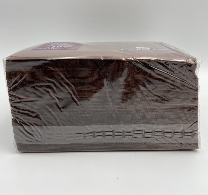Serviette ouate 2PLIS  HARMONIE 40x40 paquet de 100_3