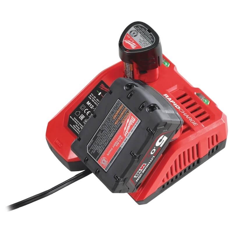 Pack 2 batteries 18V 5Ah + 1 batterie 12V 2Ah + Chargeur M18 NRG-502 - Milwaukee 4933459217_3