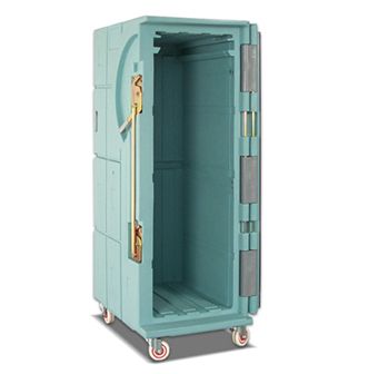 Chariot isotherme léger avec poids à vide de 80 kg