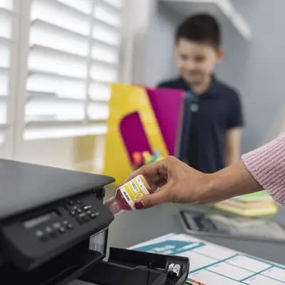 DCP-T580DW imprimante multifonction 3-en-1 compacte Tankbenefit à  réservoir d'encre_3