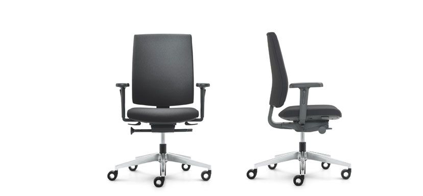 Kyra - chaise de bureau ergonomique Girsberger France - ligne complète pour large utilisation - design Paul Brooks_3