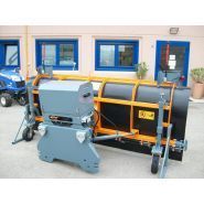 Polytech - Lame de déneigement pour camions - Snow Service - Structure en acier et couteau racleur en néoprène ou acier_3