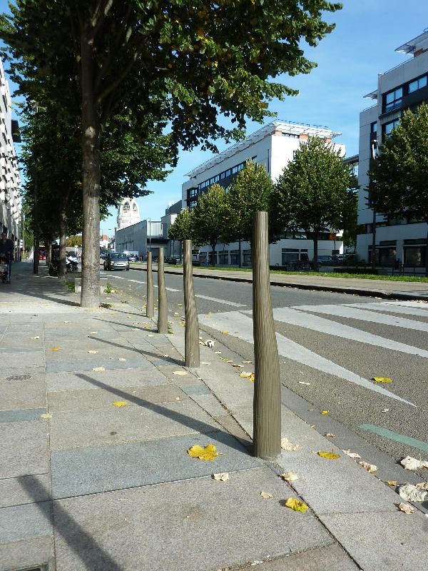 Potelets à mémoire de forme Arbre Lot de 5 pièces en élastomère de polyuréthane_3