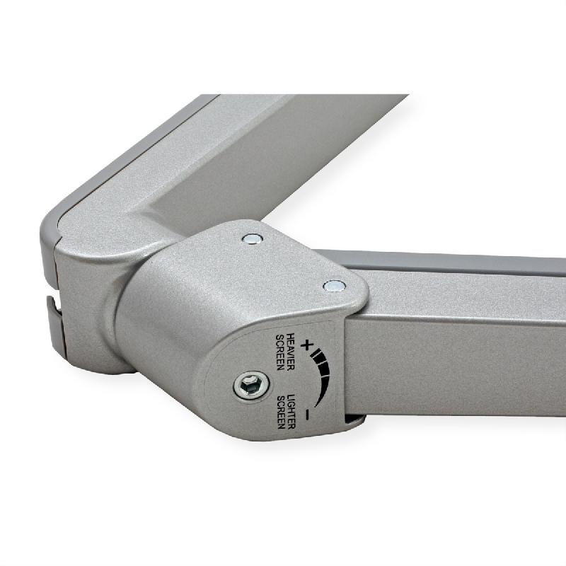 ROLINE Support double LCD pneumatique, 2 articulations, pivot_3