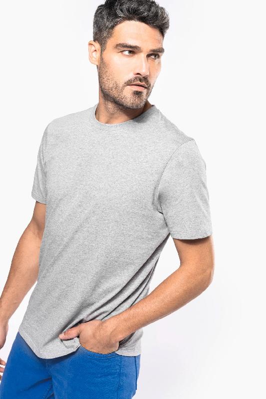 T-shirt col rond manches courtes unisexe - 100% coton peigné - Kariban Réf: K3036_3