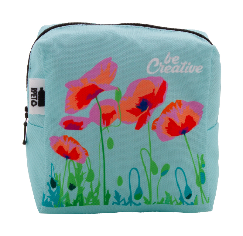 Trousse de maquillage personnalisée - zippée en polyester RPET 600D - impression sublimation_3