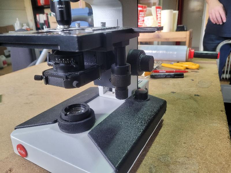 Microscope de laboratoire Leitz Laborlux S_3