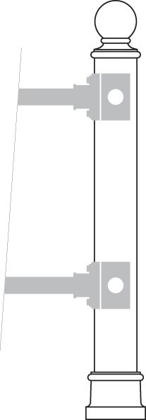2971 - Melia - Barrières urbaines en fonte et acier - Neri Spa - Finition écologique gris Neri_3