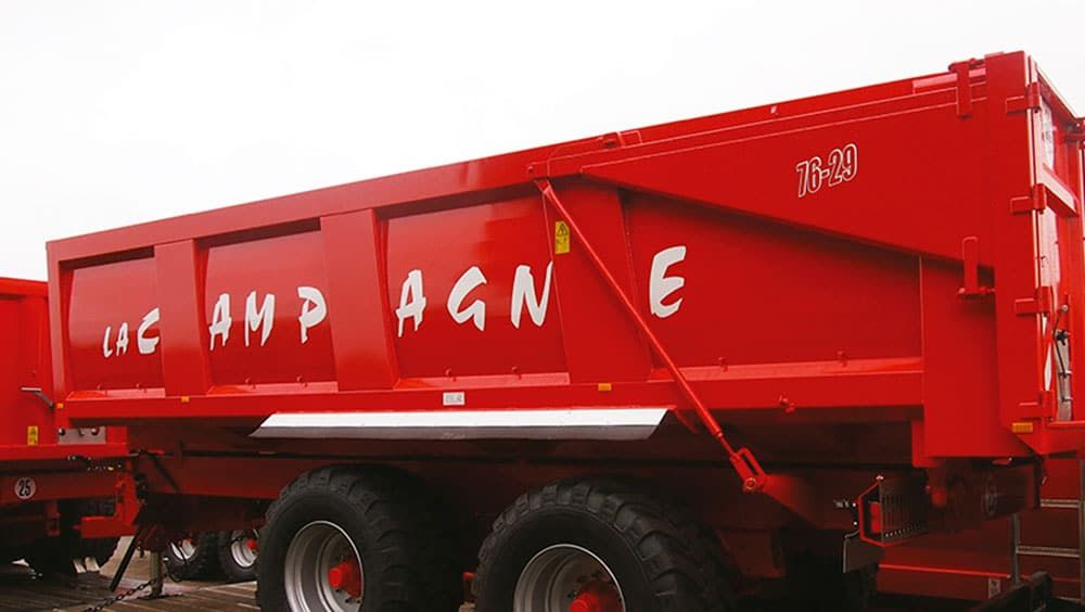 Benne agricole La Campagne avec options pour meilleures performances