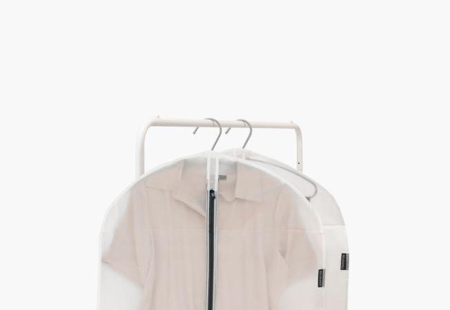 Housse de protection pour vêtements M -Set de 2 - White - Brabantia UGS148927 - Transparent - Taille M_3