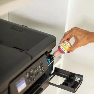 BTD180Y Jaune Bouteille d'encre originale Brother_3