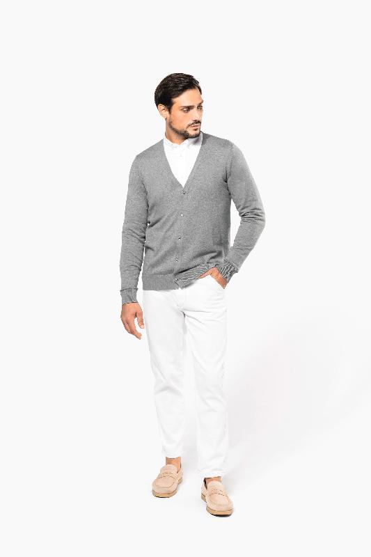 Cardigan Supima homme -  Réf: PK902_3