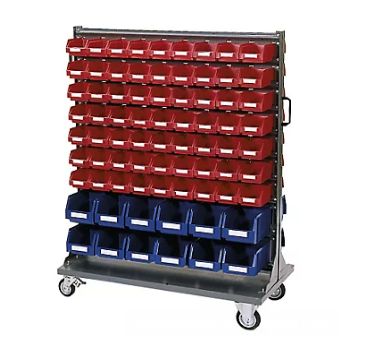 Chariot de stockage démonté avec surface en époxy