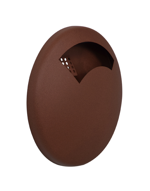 Cendrier mural - 0.5L - Disco - Acier poudré anti-UV - Capacité 300 mégots_3