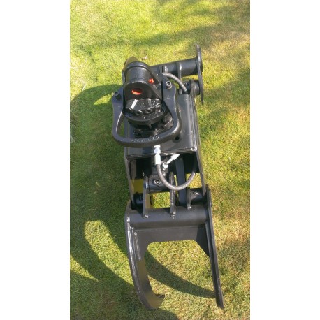 Griffe d'accrochage hydraulique 4 bras pince OG 19 1,27 m sans rotator_3