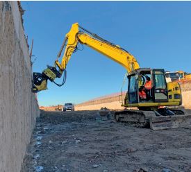 Raboteuse pour pelle - PLB 300 - Sections prédéfinies sur surfaces dures et compactes_3