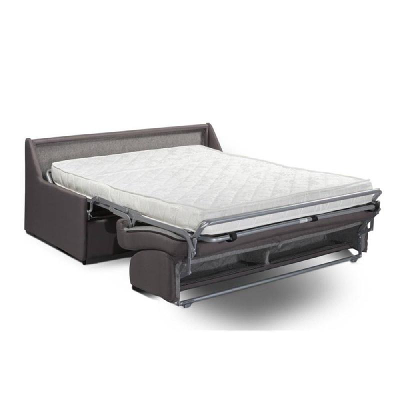 Canapé convertible gain de place - Ouverture express - Matelas 14 cm - 140 cm - Fabrication artisanale italienne - Rouge_3