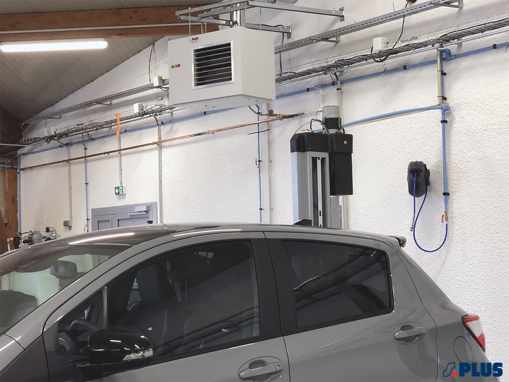 Aérotherme gaz - s.Plus - SMG AG 15 - Débit d'air 2 900 à 11 000 m³/h - Puissance 24,4 à 116,5 kW_3