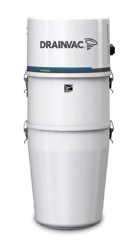 Aspirateur centralisé pour coiffeurs - DRAINVAC - ramasse-cheveux intégré - cuve 46L_3