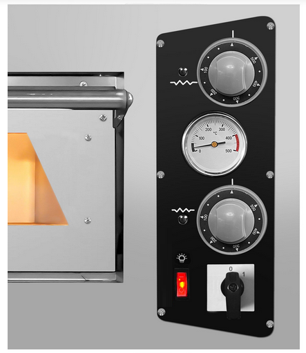 Four à pizza professionnel électrique 6 x pizzas ø35 cm - 400v (triphasé)_3