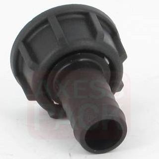 Raccord annelé - Droit - avec écrou - F 1