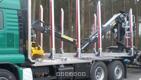 Grue forestière KESLA 2009S avec un couple de levage net de 95 kNm