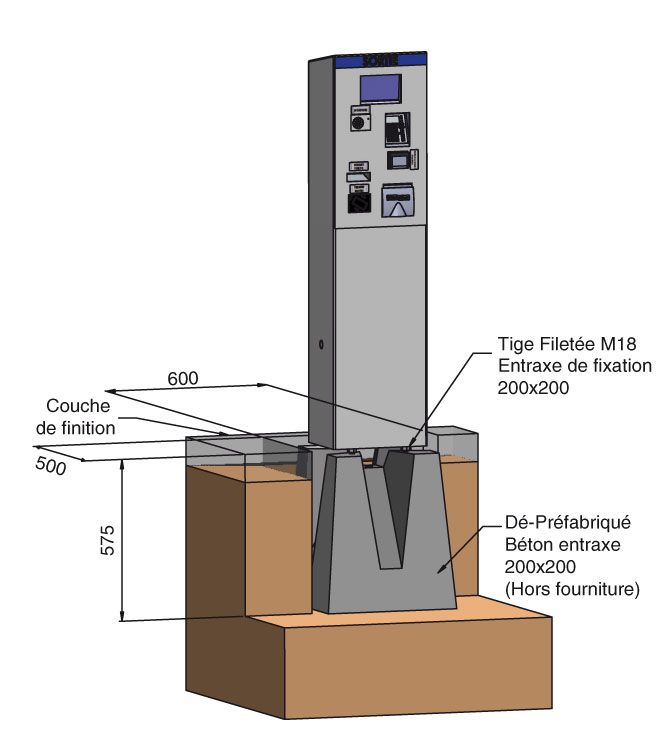 Psco 1004 a - borne de paiement parking - urbaflux - alimentation électrique 230v_3